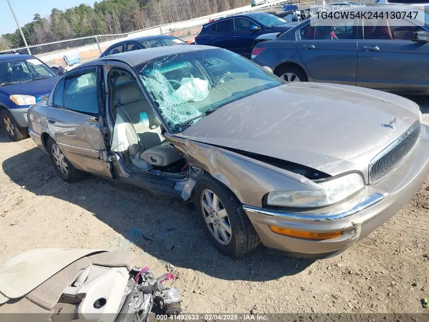 2004 Buick Park Avenue VIN: 1G4CW54K244130747 Lot: 41492633