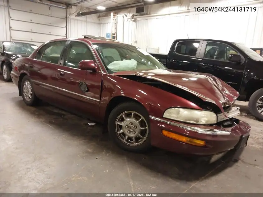 2004 Buick Park Avenue VIN: 1G4CW54K244131719 Lot: 42046485
