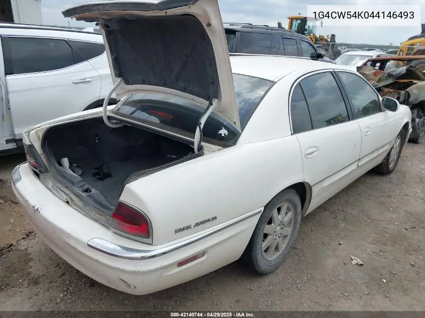 2004 Buick Park Avenue VIN: 1G4CW54K044146493 Lot: 42140744