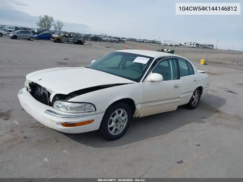 2004 Buick Park Avenue VIN: 1G4CW54K144146812 Lot: 42144673