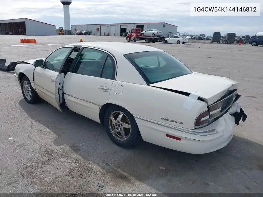 2004 Buick Park Avenue VIN: 1G4CW54K144146812 Lot: 42144673