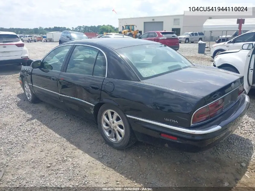 2004 Buick Park Avenue Ultra VIN: 1G4CU541944110024 Lot: 42178550