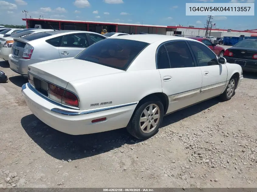 2004 Buick Park Avenue VIN: 1G4CW54K044113557 Lot: 42632156