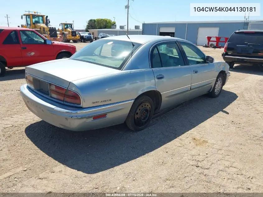 2004 Buick Park Avenue VIN: 1G4CW54K044130181 Lot: 42666306