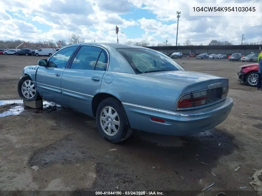 2005 Buick Park Avenue VIN: 1G4CW54K954103045 Lot: 41844100