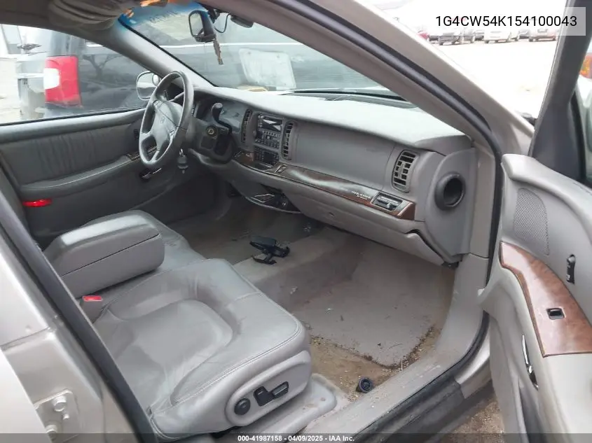 2005 Buick Park Avenue VIN: 1G4CW54K154100043 Lot: 41987158