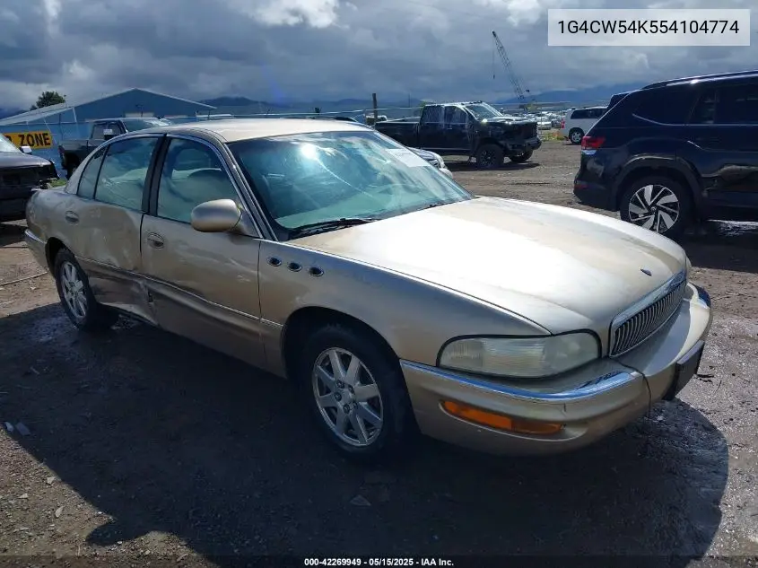 2005 Buick Park Avenue VIN: 1G4CW54K554104774 Lot: 42269949
