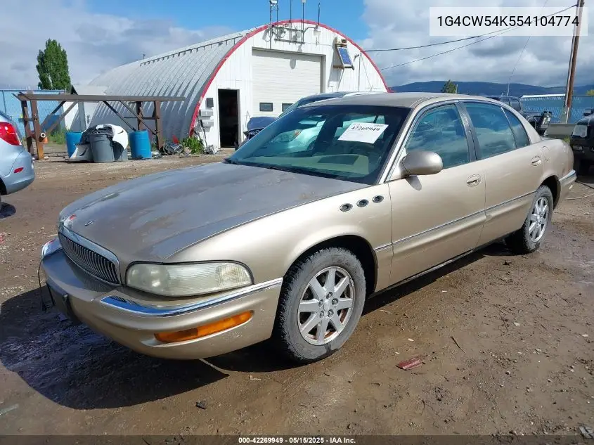 2005 Buick Park Avenue VIN: 1G4CW54K554104774 Lot: 42269949