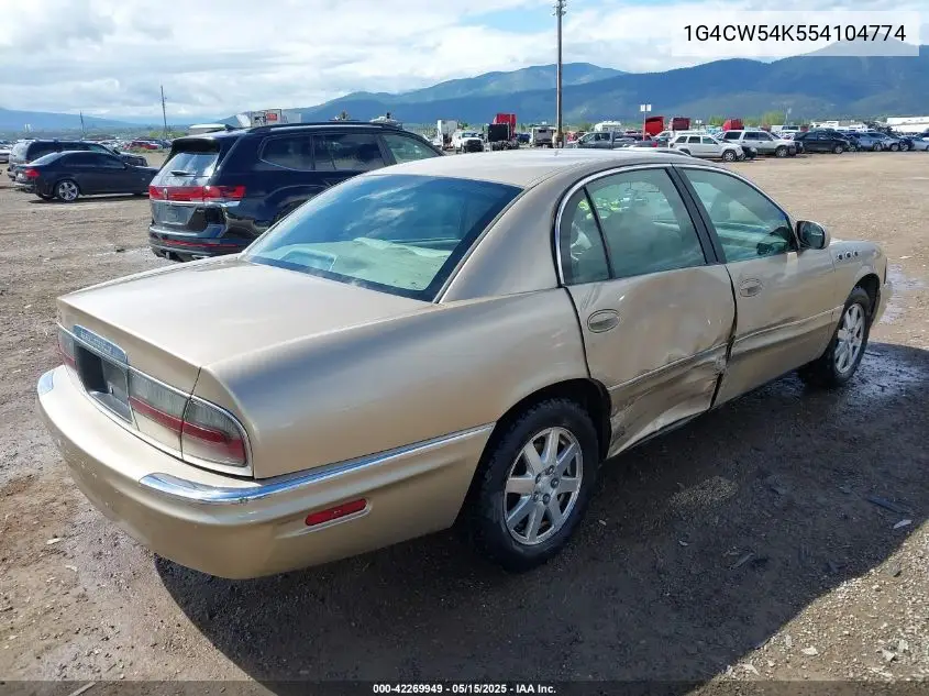 2005 Buick Park Avenue VIN: 1G4CW54K554104774 Lot: 42269949