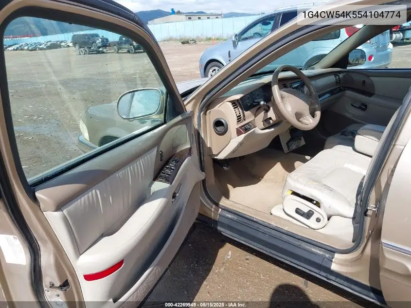 2005 Buick Park Avenue VIN: 1G4CW54K554104774 Lot: 42269949