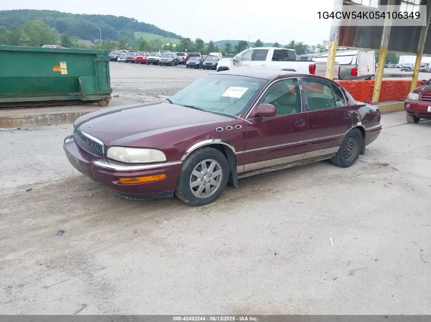 2005 Buick Park Avenue VIN: 1G4CW54K054106349 Lot: 42482244