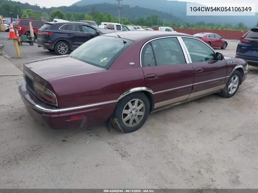 2005 Buick Park Avenue VIN: 1G4CW54K054106349 Lot: 42482244