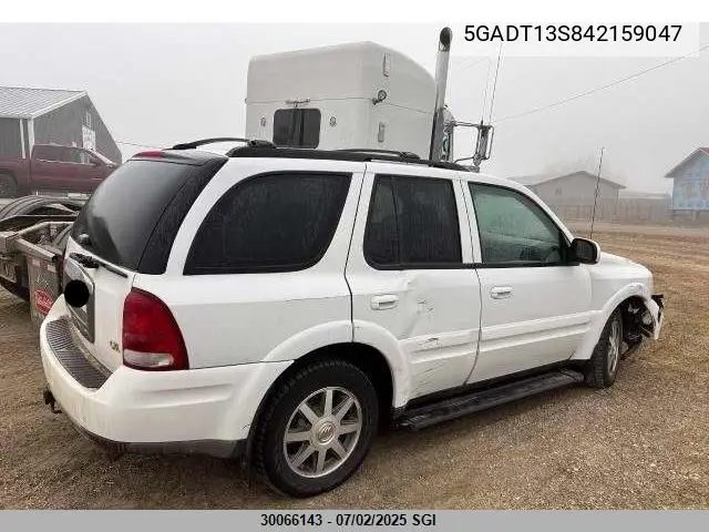 2004 Buick Rainier Cxl VIN: 5GADT13S842159047 Lot: 30066143