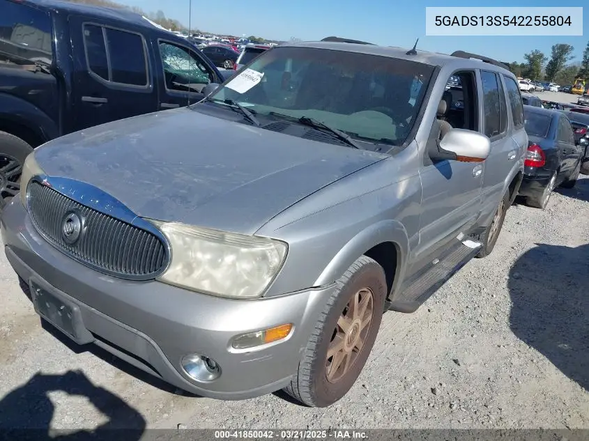 2004 Buick Rainier Cxl VIN: 5GADS13S542255804 Lot: 41850042