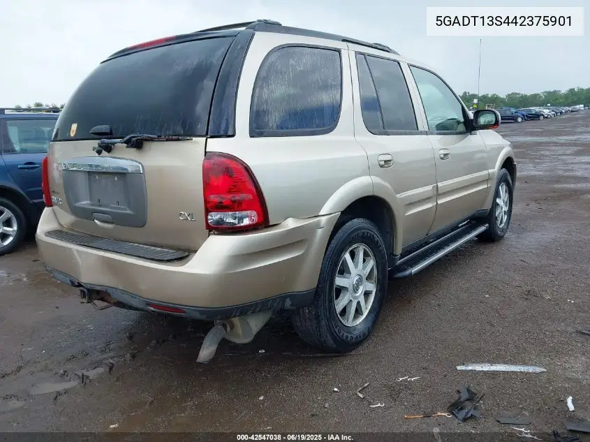 2004 Buick Rainier Cxl Plus VIN: 5GADT13S442375901 Lot: 42547038