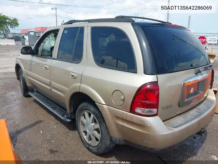 2004 Buick Rainier Cxl Plus VIN: 5GADT13S642286069 Lot: 42727657