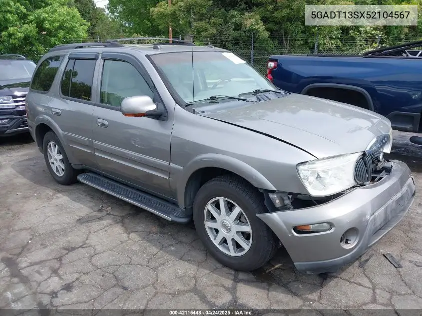 2005 Buick Rainier Cxl VIN: 5GADT13SX52104567 Lot: 42115448
