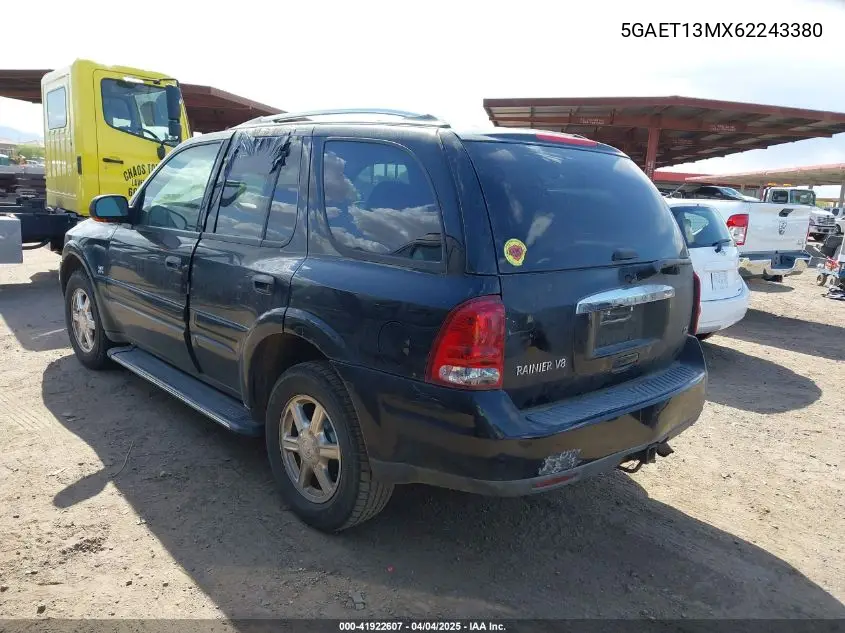 2006 Buick Rainier Cxl VIN: 5GAET13MX62243380 Lot: 41922607