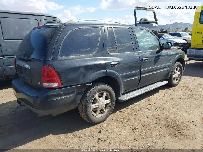 2006 Buick Rainier Cxl VIN: 5GAET13MX62243380 Lot: 41922607