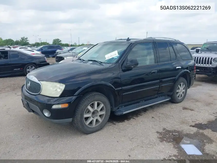 2006 Buick Rainier Cxl VIN: 5GADS13S062221269 Lot: 42128722