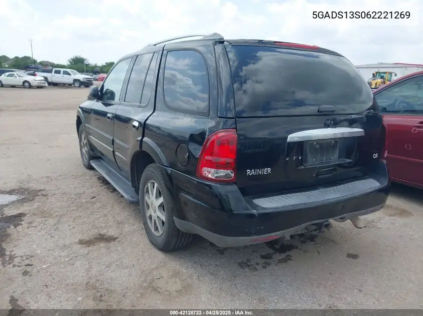 2006 Buick Rainier Cxl VIN: 5GADS13S062221269 Lot: 42128722
