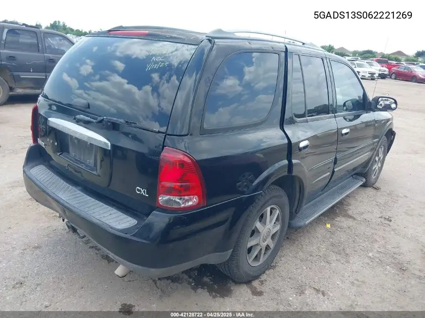 2006 Buick Rainier Cxl VIN: 5GADS13S062221269 Lot: 42128722