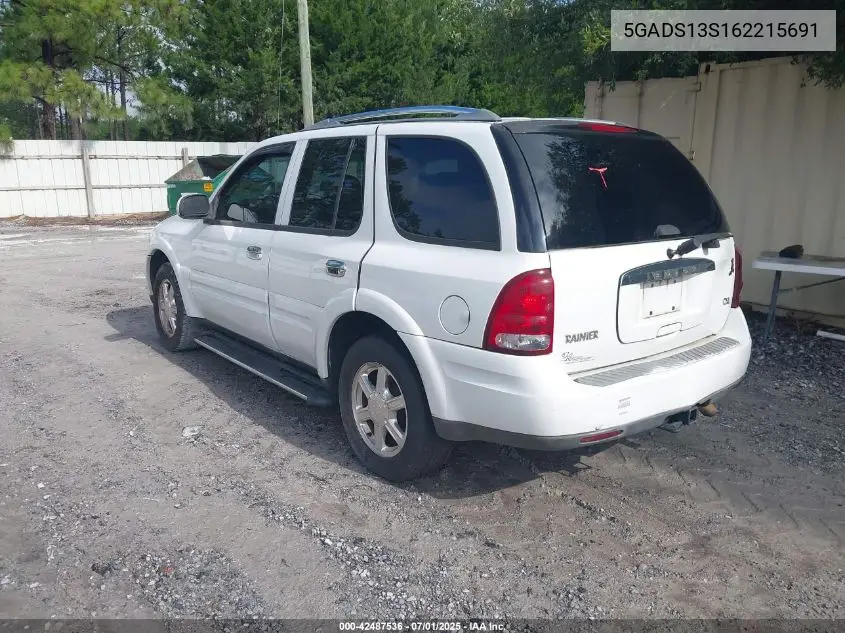 2006 Buick Rainier Cxl VIN: 5GADS13S162215691 Lot: 42487536