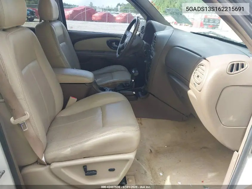 2006 Buick Rainier Cxl VIN: 5GADS13S162215691 Lot: 42487536