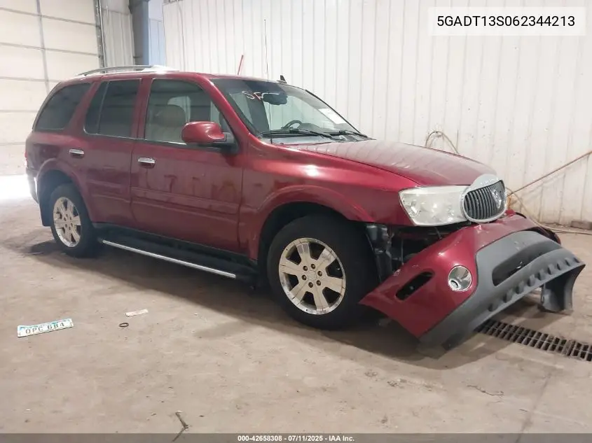 2006 Buick Rainier Cxl VIN: 5GADT13S062344213 Lot: 42658308