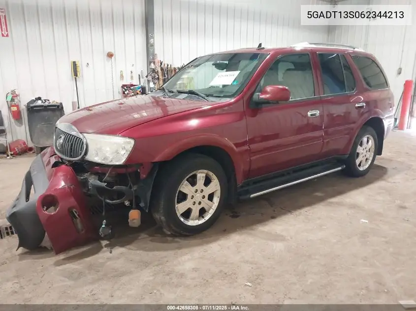 2006 Buick Rainier Cxl VIN: 5GADT13S062344213 Lot: 42658308