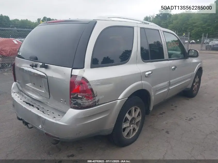 2006 Buick Rainier Cxl VIN: 5GADT13S562285000 Lot: 42702822