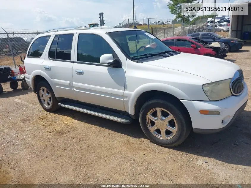 2006 Buick Rainier Cxl VIN: 5GADS13S562148013 Lot: 42815683