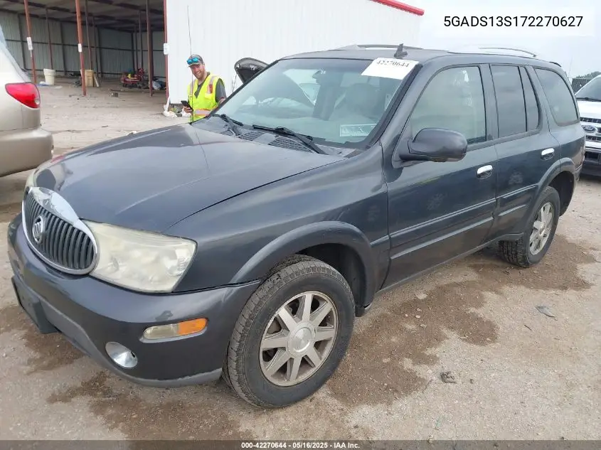 2007 Buick Rainier Cxl VIN: 5GADS13S172270627 Lot: 42270644