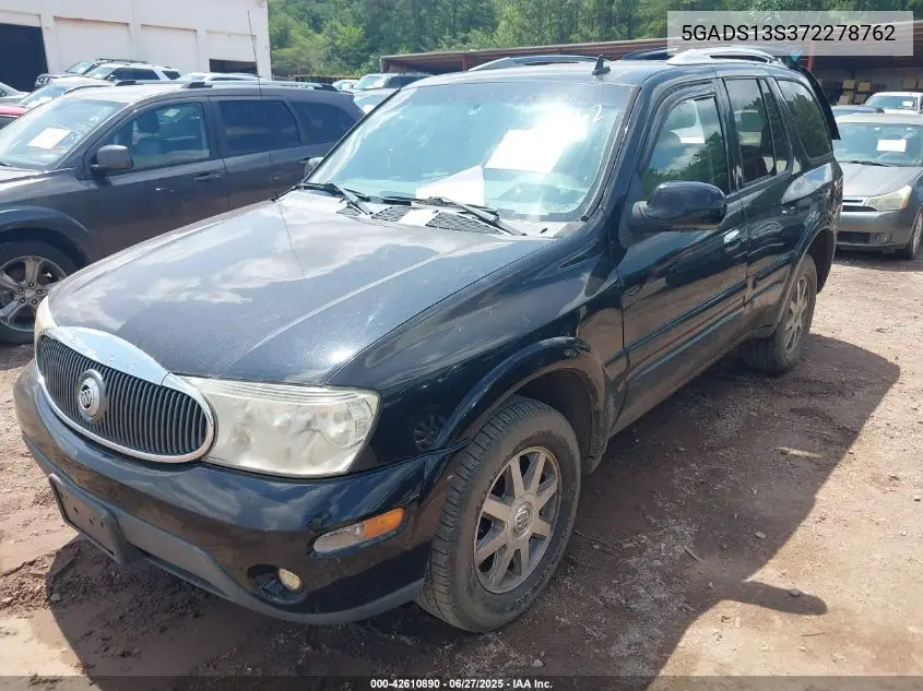 2007 Buick Rainier Cxl VIN: 5GADS13S372278762 Lot: 42610890