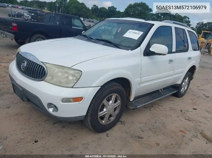 2007 Buick Rainier Cxl VIN: 5GAES13M572106979 Lot: 42750834