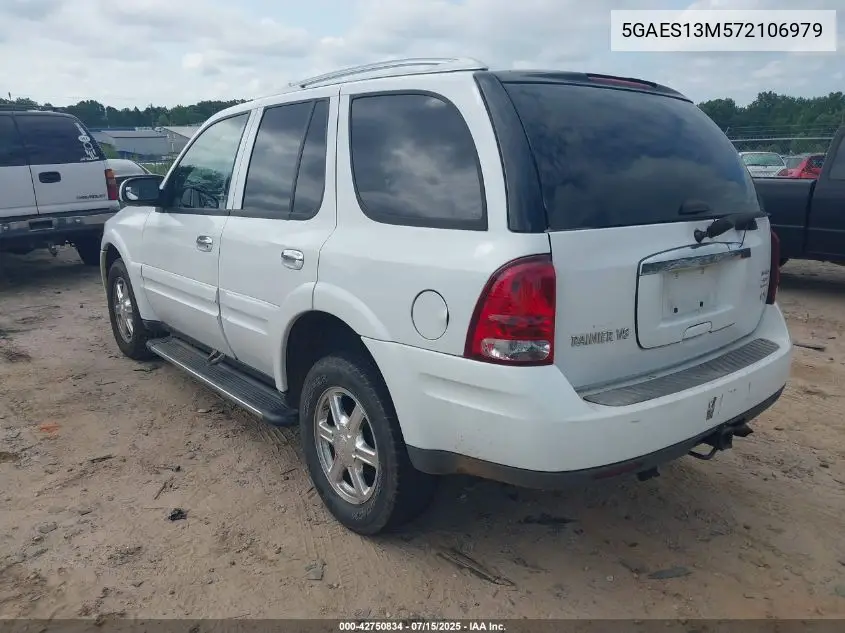 2007 Buick Rainier Cxl VIN: 5GAES13M572106979 Lot: 42750834