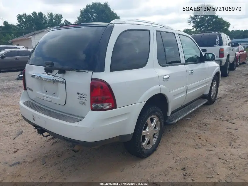 2007 Buick Rainier Cxl VIN: 5GAES13M572106979 Lot: 42750834