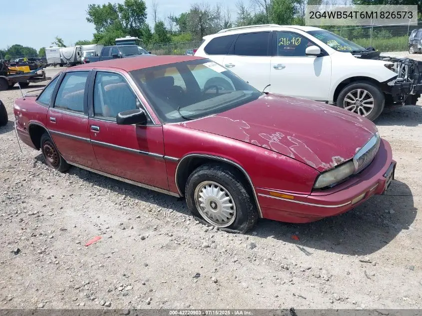 1991 Buick Regal Custom VIN: 2G4WB54T6M1826573 Lot: 42720903