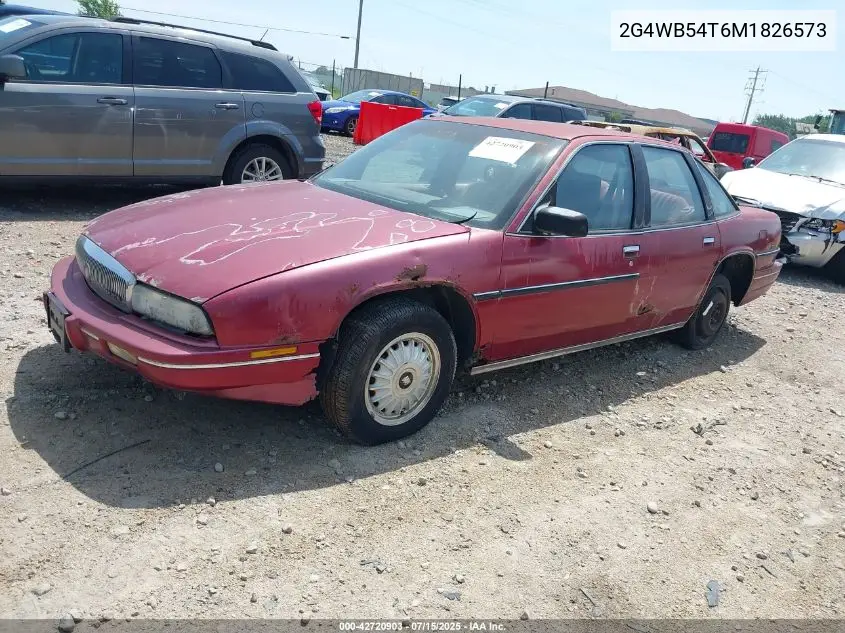 1991 Buick Regal Custom VIN: 2G4WB54T6M1826573 Lot: 42720903