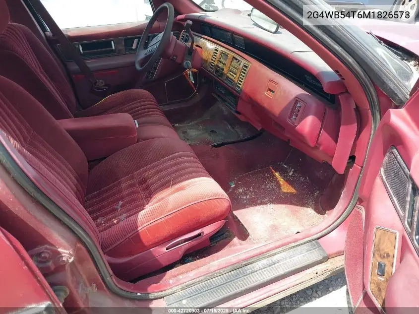 1991 Buick Regal Custom VIN: 2G4WB54T6M1826573 Lot: 42720903