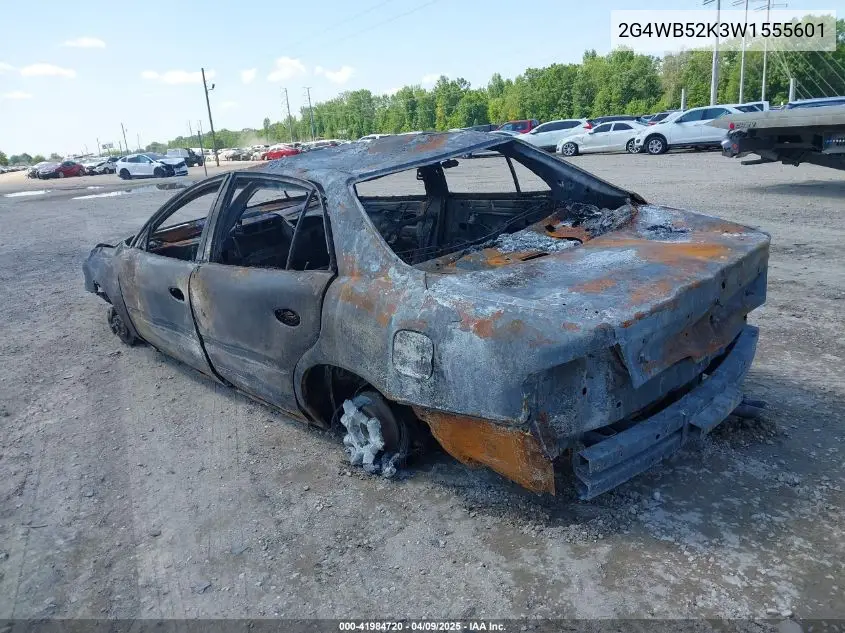 1998 Buick Regal Ls VIN: 2G4WB52K3W1555601 Lot: 41984720