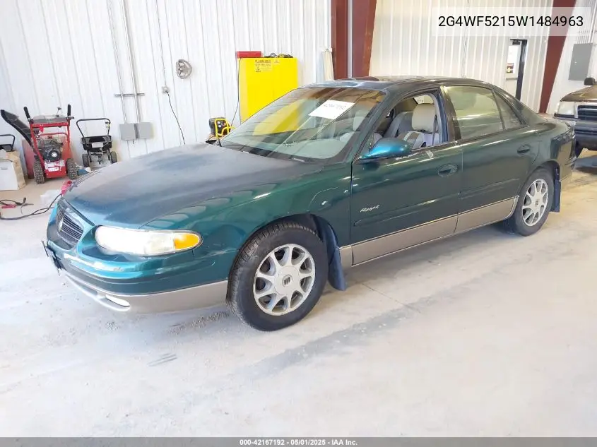 1998 Buick Regal Gs VIN: 2G4WF5215W1484963 Lot: 42167192
