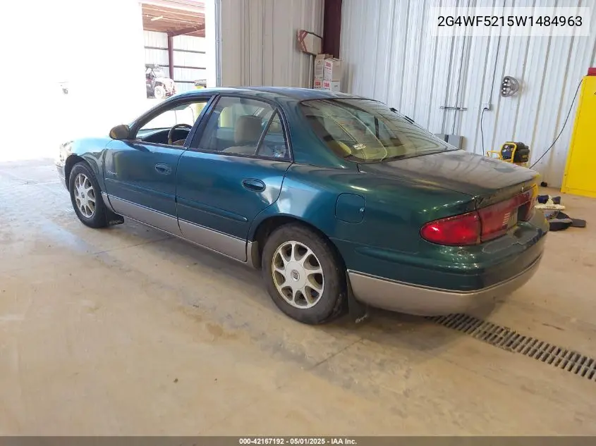 1998 Buick Regal Gs VIN: 2G4WF5215W1484963 Lot: 42167192