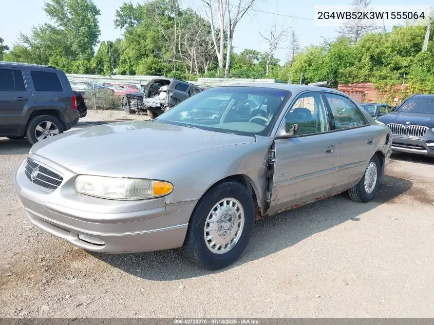 1998 Buick Regal Ls VIN: 2G4WB52K3W1555064 Lot: 42723370