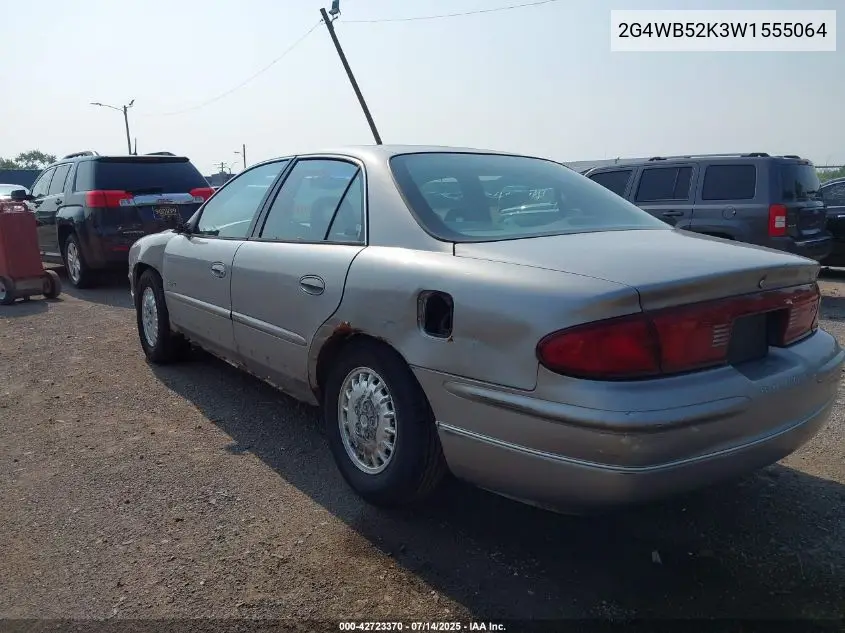 1998 Buick Regal Ls VIN: 2G4WB52K3W1555064 Lot: 42723370