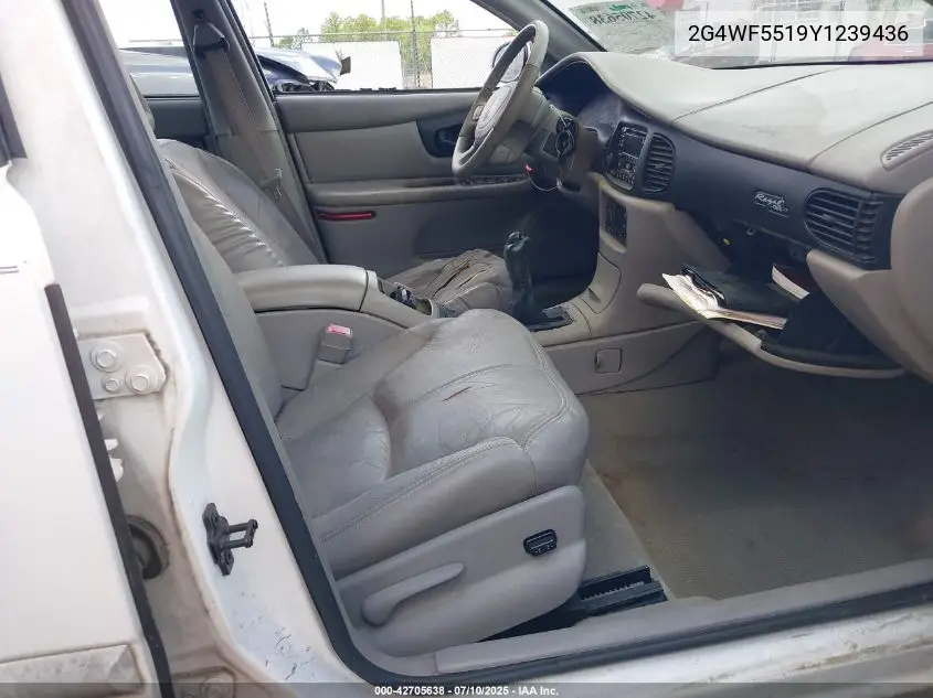2000 Buick Regal Gs VIN: 2G4WF5519Y1239436 Lot: 42705638