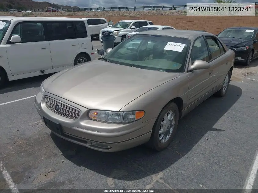 2001 Buick Regal Ls VIN: 2G4WB55K411323741 Lot: 42242618