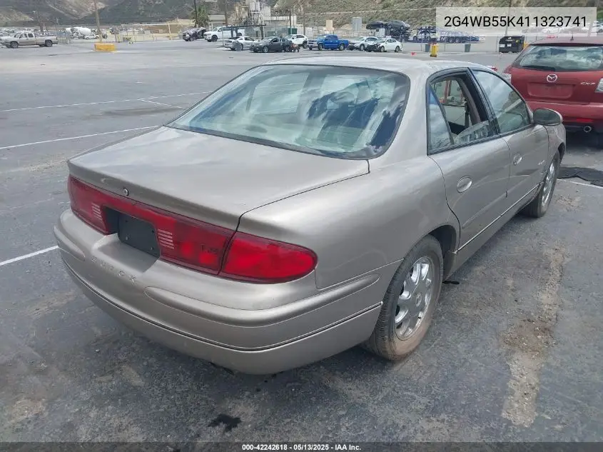 2001 Buick Regal Ls VIN: 2G4WB55K411323741 Lot: 42242618