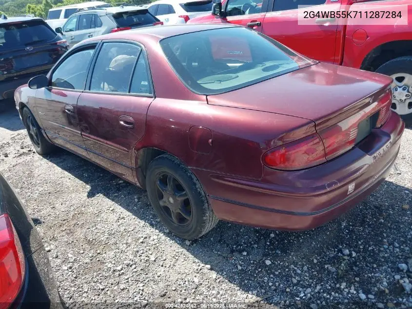 2001 Buick Regal Ls VIN: 2G4WB55K711287284 Lot: 42524662