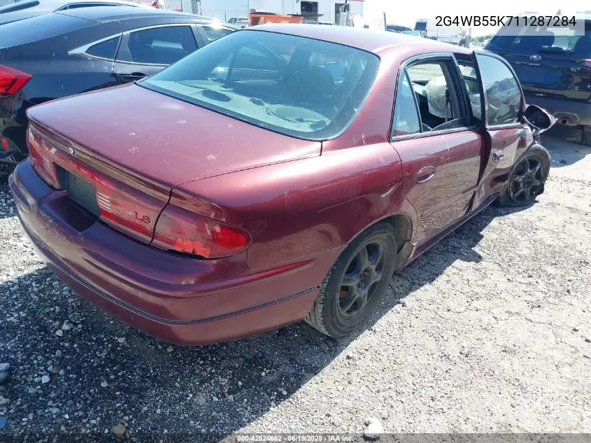 2001 Buick Regal Ls VIN: 2G4WB55K711287284 Lot: 42524662